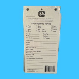 PPG ARMC464 Auto Body Paint Color Match Spray Out Cards 100 PACK♦️FREESHIP♦️
