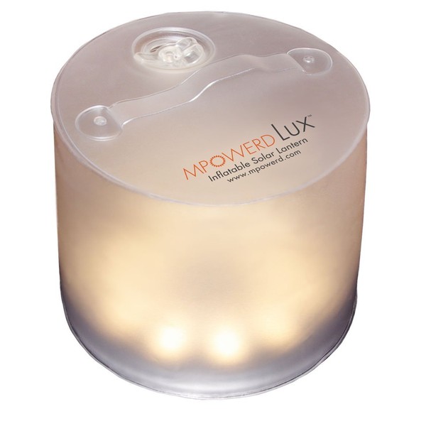 MPowerd Lux Inflatable Warm Colored LED Solar Lantern