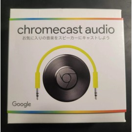 Google Chromecast Audio Media Streamer Black  Brand New Sealed