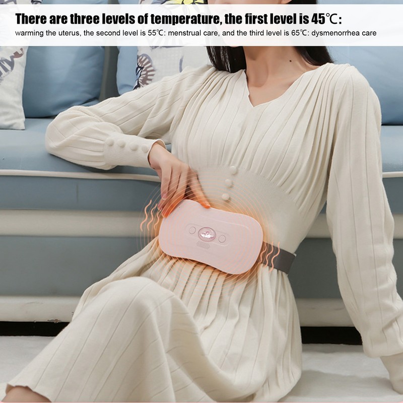 Electric Heating Uterus Belt Uniform Heat Dissipation USB Charging Hot