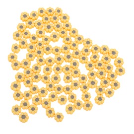 100 Stück Pflaumenblüten-polymer-tonperlen Perlenstränge Aus Ton Perlen-kits Lufttrockener Ton Ton-kit Bausätze Tonperlen Für Die Herstellung Von Armbändern Anhänger Aus Tonperlen Operitacx