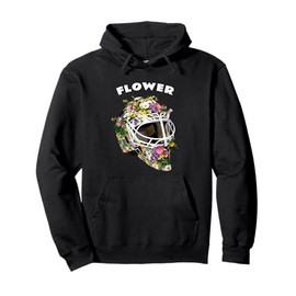 Flower 29 Wild Goalie Fleury Minnesota Hockey Helmet Mask Pullover Hoodie
