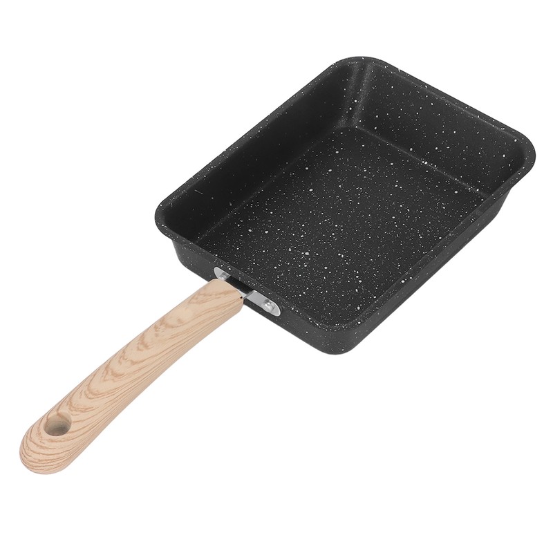 Frying Pan Iron Non Stick Coating Square Thick Multifunction Japanese