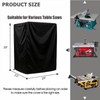 Table Saw Cover, Heavy Duty 420D Waterproof Dustproof Miter Saw