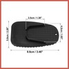 ACROPIX 8pcs Motorcycle Kickstand Pad Support Plate Pad Parking Stand