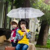 VALICLUD Folding Umbrella Automatic Transparent Umbrella Auto Open Foldable Umbrella