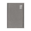 2026 A4 Diary Week To View - Grey Blue Faux