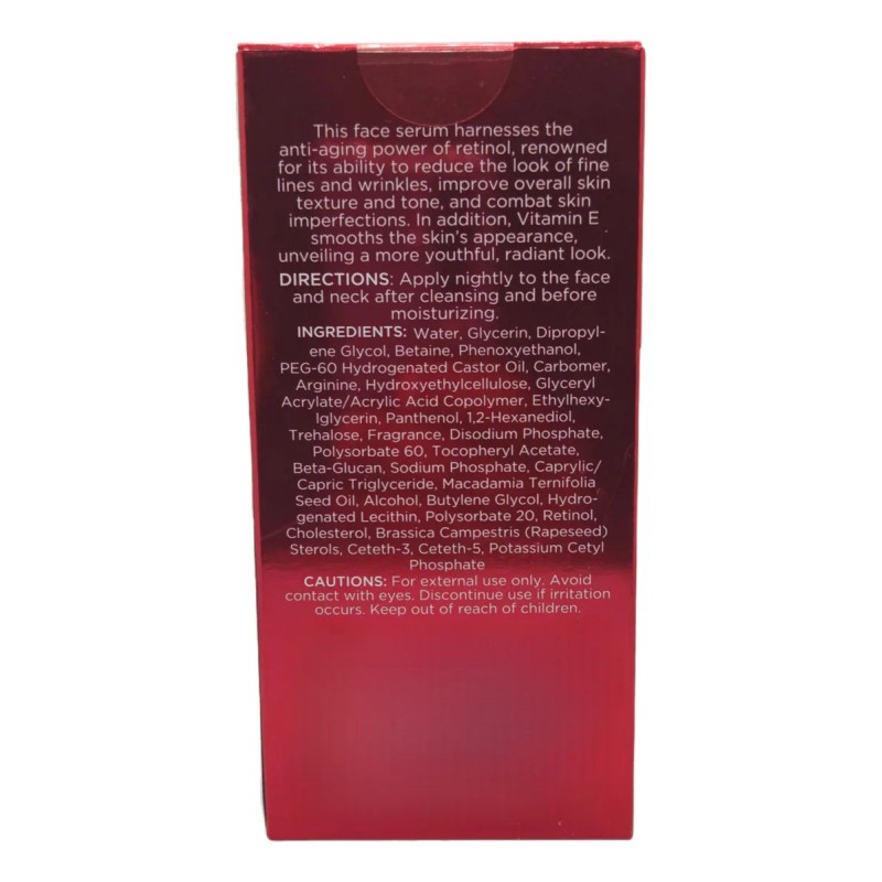 Clear Beauty Retinol & Vitamina E Serum Facial 50ml