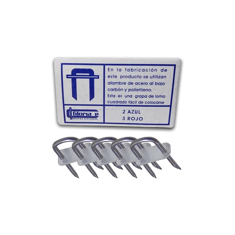 Grapa Aislada No. 2 Marca Gloria ( Caja De 40
