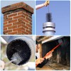 Patikil 4inch OD Chimney Brush - 1pcs Round Sweep Poly