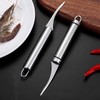 Stainless Steel Shrimp Peeler,2 Pcs Shrimp Peeler Shrimp line Tool