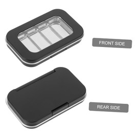 FOMIYES 3 Sets Box Makeup Palette Refill 10 Empty Eyeshadow Pans for Diy Beauty Blush Case