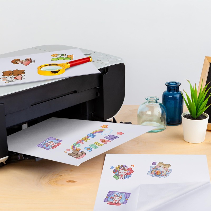 Feifeiya Washi Paper Sticker Paper White Printable Multipurpose Copy Paper