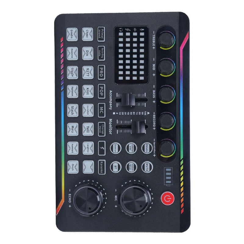 Live Sound Card with DJ Mixer Effects,Audio Interface for PC