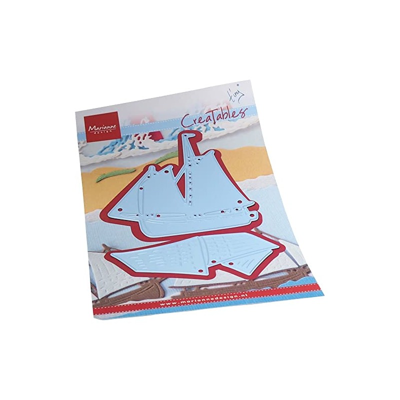 Marianne Design LR0810 Metal Paper, Light Blue, One Size, Pack