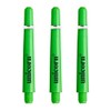 Unicorn Gripper 4 Neon Dart-Schäfte, grün, Ultra Short