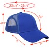 Falari Trucker Hat Baseball Cap Structured Plain Design 6 Panel,