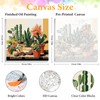 Framed Paint by Numbers Kit for Adults Beginner Plant, Adult