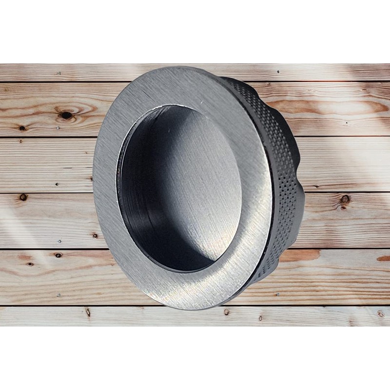 Universal Hardware Finger Pulls Handle Recessed Edge Flush Fitting Pocket