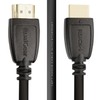 QualGear 12' High Speed HDMI 2.0 Cable with Ethernet Black