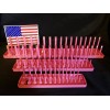 Hansen 6 Pc Socket Tray Metric SAE Tool Rack Holders