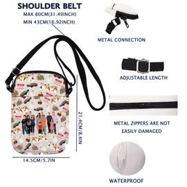 Family TV Show Inspired Crossbody Bag TV Series Fans Merch (Mod Fam CB CA)