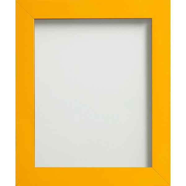 Frame Company Candy Range A4 Plastic Picture Photo Frame, Dijon Yellow