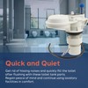 PlumbCraft 7030050 Plumb Craft Waxman Toilet Fill Valve Replacement-DIY Anti-Siphon