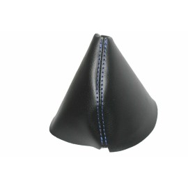 Kar Designers Real Leather Black w/Blue Stitching Manual Shift Boot Fits 03-09 Nissan 350Z