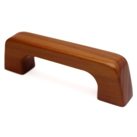 Waki Sangyo TW-338 Wooden Handle Interior Furniture Handle Picking Dark Brown 3.0 inches (76 mm)