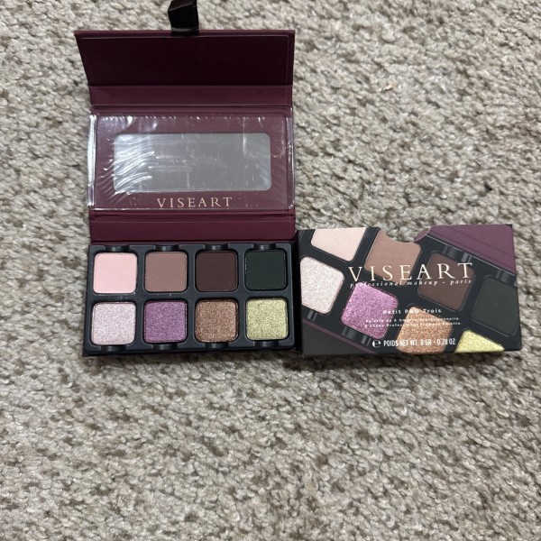 Eyeshadow VISEART Petit PRO TROIS Eyeshadow Palette 8 Pigment 8