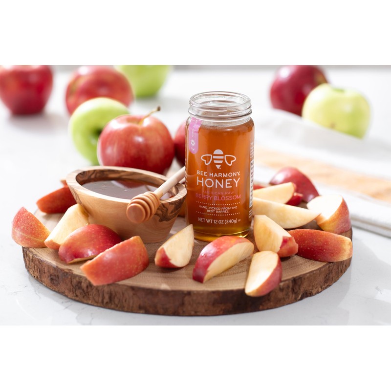 Bee Harmony Honey 5 Pack Variety Pack, Contains 5 jars,