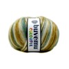 Colorful Self-Striping Multicolor Fuzzy with Subtle Sheen Yarn,%56 Polyester%44 Acrylic,