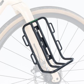 ROCKBROS Pannier Rack for Front Fork Bicycle Bag Pannier Rack Bag 2.7 L Waterproof for MTB, Road Bike