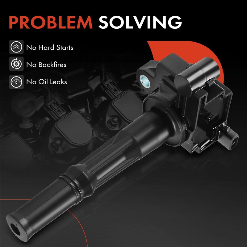 Paquete de bobinas de encendido de motor A-Premium compatible con