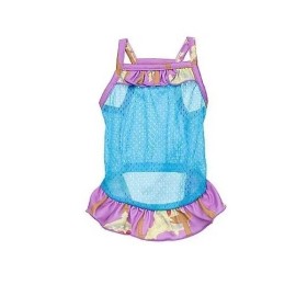 Royal Pooch Animal Pet Mesh Blue T-Shirt Dress Dog Vest Jacket Skirt 11-13lb Size Small