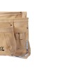 VEEKAY 10 Pocket Suede Leather Tool Pouch Leather Tool Fastener