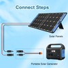 MOOKEERF 5FT Solar Panel to XT60i Adapter Connector XT60i-F Extension