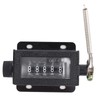 Chazcool 5 Digit Tally Counter, 0-99999 Resettable Manual Hand Mechanical