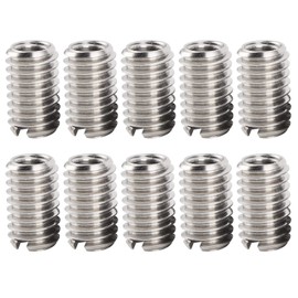 10pcs Thread Repair Insert Female M4x0.7 Male M6x1.0 Reducing Nut 303 Stainless Steel Thread Repair Sleeves for Computers Lamps Molds and Mechanical Equipment