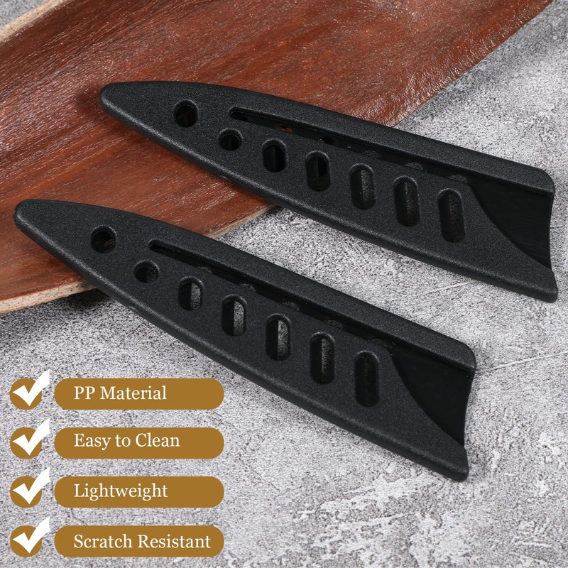 2 Pcs Knife Sheath Blade Protector Kitchen Safety Knife Covers