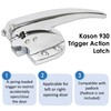 Kason 930 Trigger Action Polished Chrome Finish Latch & Adjustable