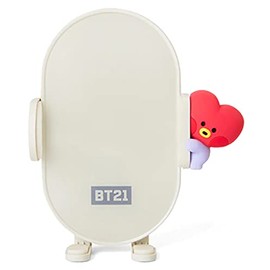 KHVATEC BT21 Fast Wireless Car Charger QI Mobile Cellphone Holder Cradle Mount (Minini TATA)