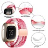 Issinlky Nylon Braided band for Versa 3/Versa 4, Elastic Strap