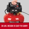 Porter-Cable C2002R 0.8 HP 6 Gallon Oil-Free Pancake Air Compressor
