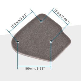 GOOFIT Air Filter Element Replacement For 2 Stroke 50cc 90cc JOG Minarelli Jonway Qlink Eton Scooters ATV