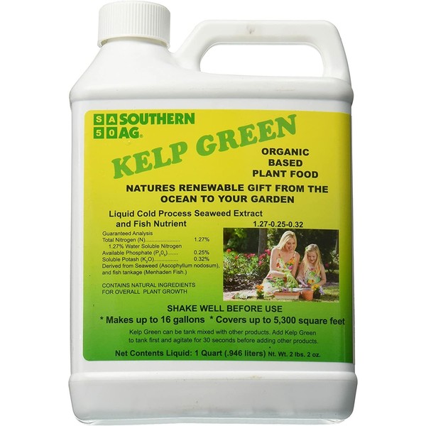 Southern Ag Kelp Green Liquid Organic Fertilizer 32oz