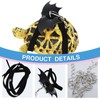Turtle Harness and Leash with Wings- Harness Strap Chest Collar