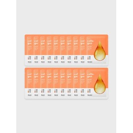 Hanskin Vital 40 Layering Ampoule Mask 21g 20 sheets (Aqua Collagen Propolis) / 한스킨 바이탈40 레이어링 앰플 마스크 21g 20매입 (아쿠아콜라겐프로폴리스)