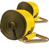 US Cargo Control 4" x 30' Winch Strap with D-Ring,